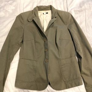 J. Crew woman’s green blazer